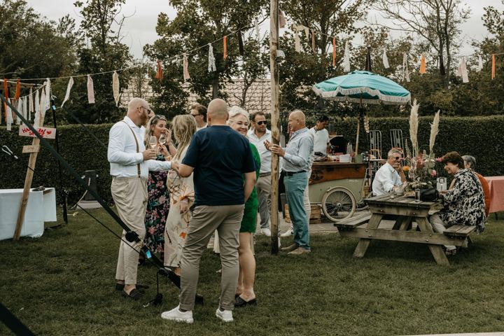 Pizzafiets in actie