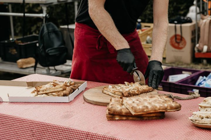 Sfeerbeeld van een feest met de Koffiefiets