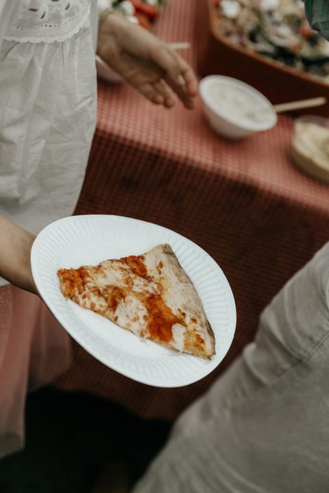 Pizzafiets in actie